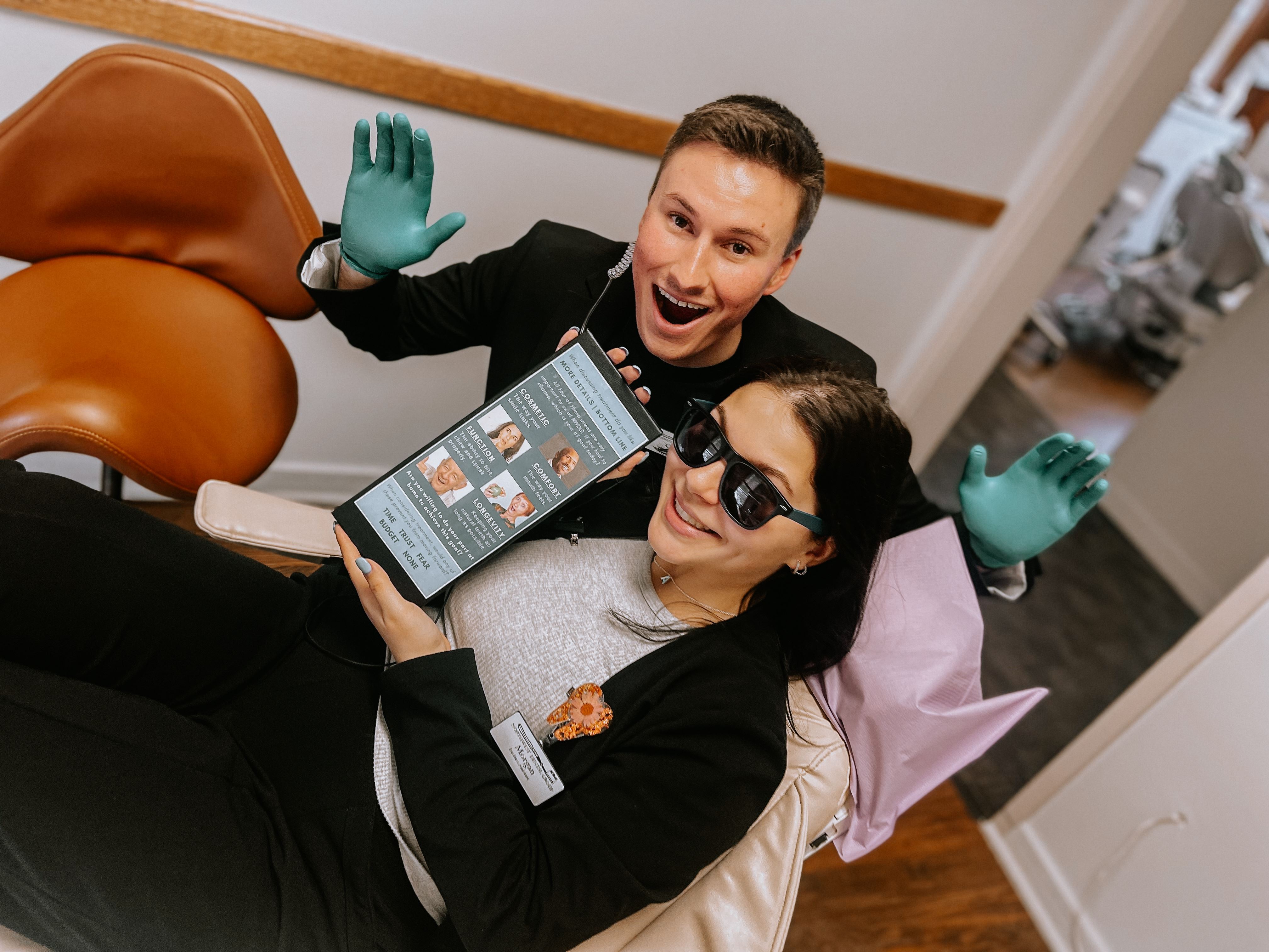 Employees at Northwest Dental Showing the Complimentary Comforts
