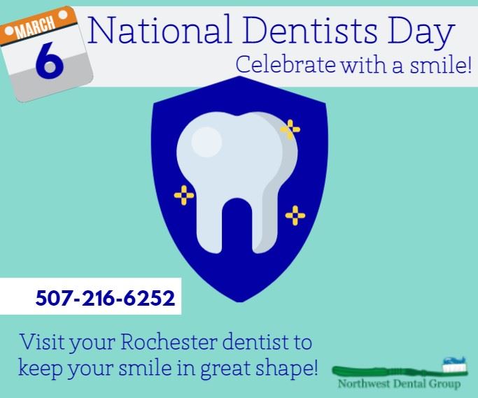 national dentist day flyer